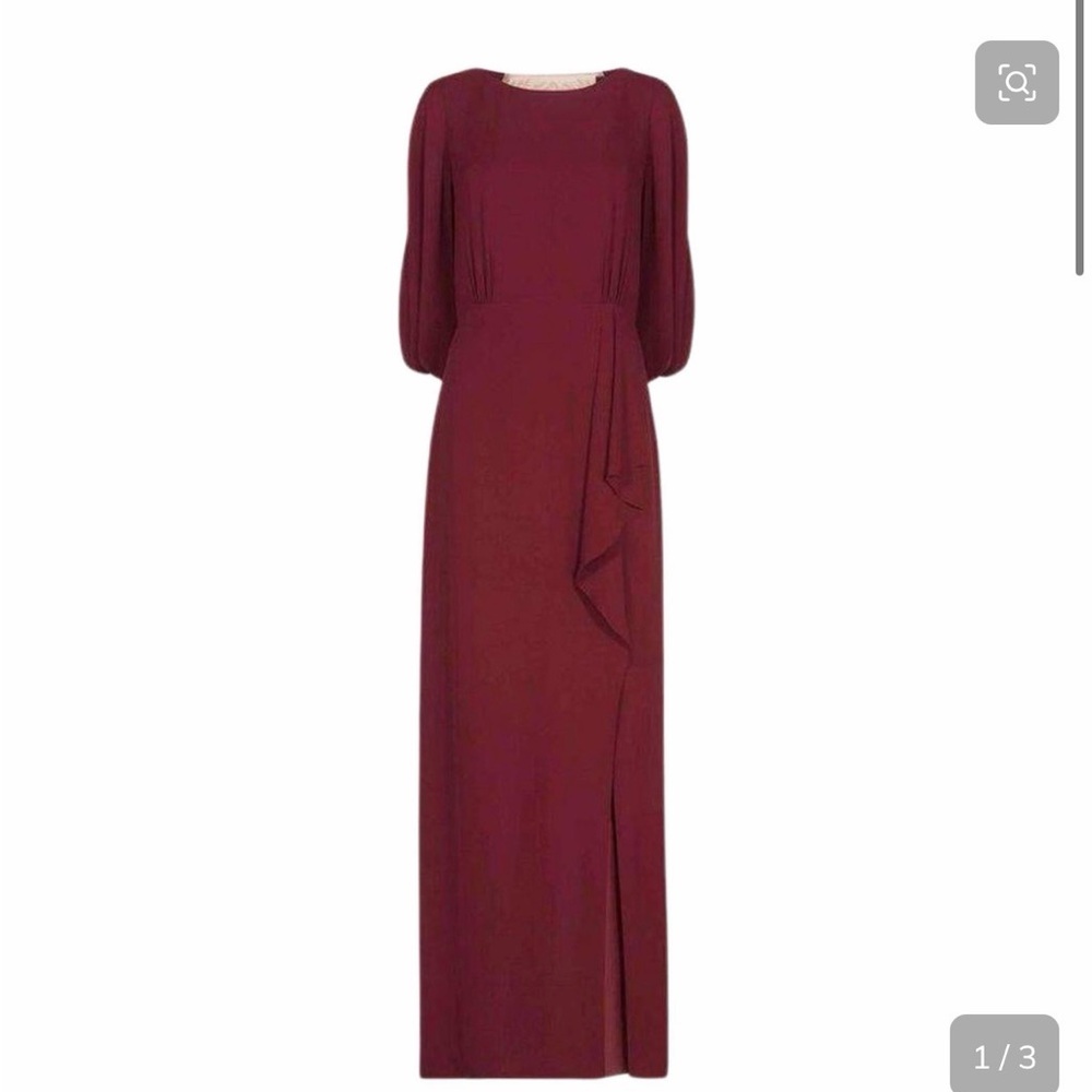 BCBGMAXAZRIA - Cornelia Embroidered Sequin Gown - Picture 2 of 8
